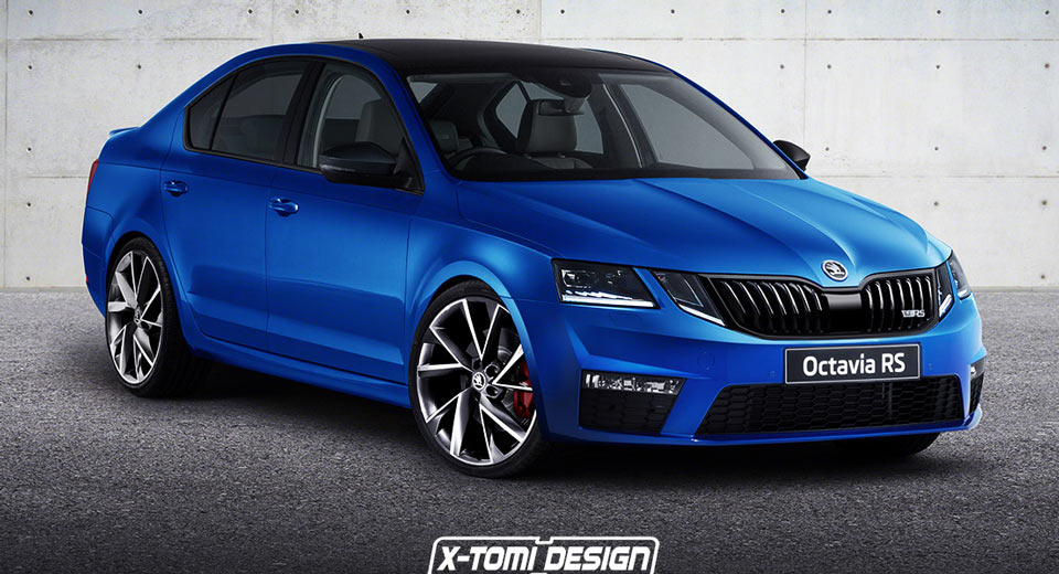 Facelifted Skoda Octavia Gets The Rs Treatment