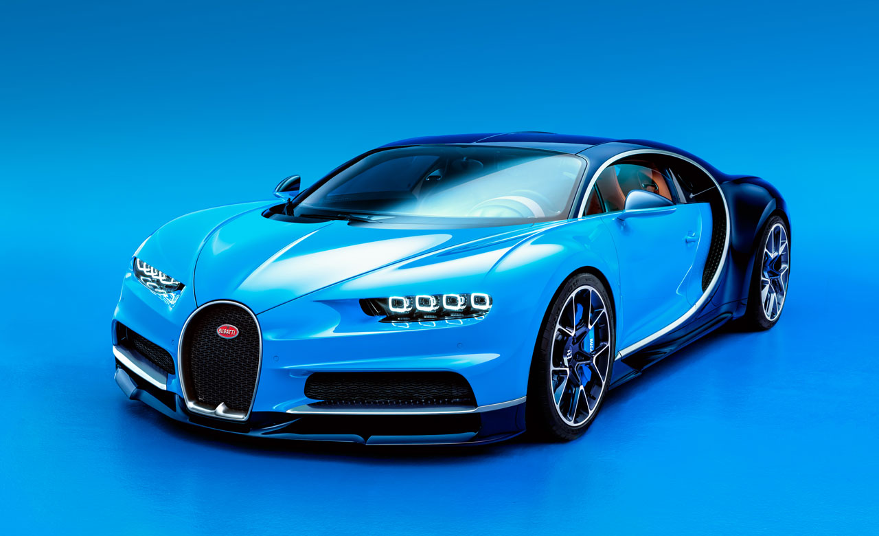 Bugatti chiron сколько лошадей