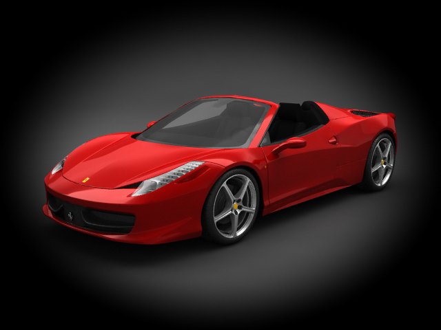 Ferrari Spider FF Visualized