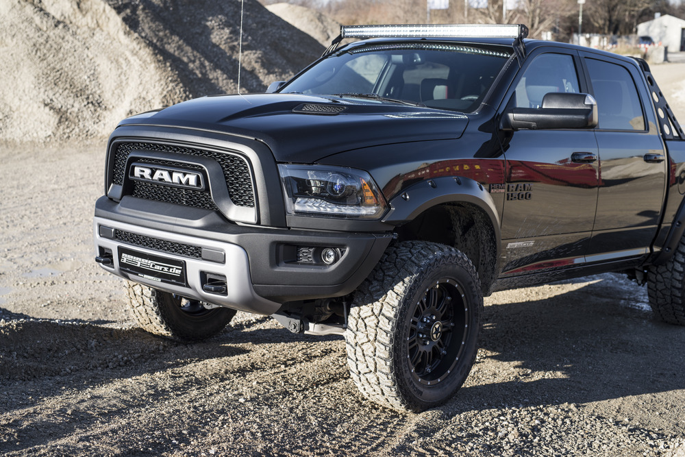 Geiger Cars Places The Dodge Ram Rebel On Stilts