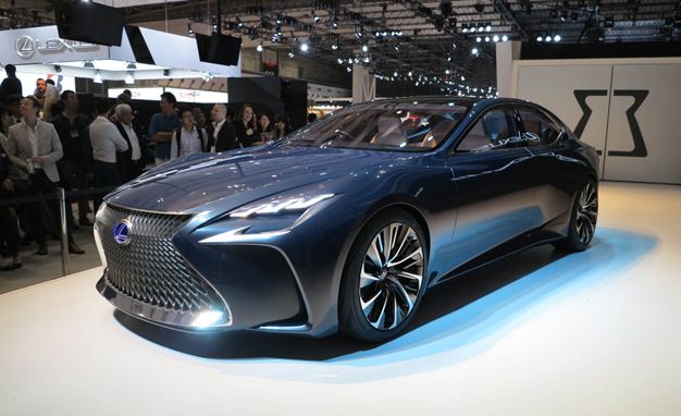 Hydrogen-Powered Lexus LF-FC Concept Previews Next-Gen LS Flagship Sedan