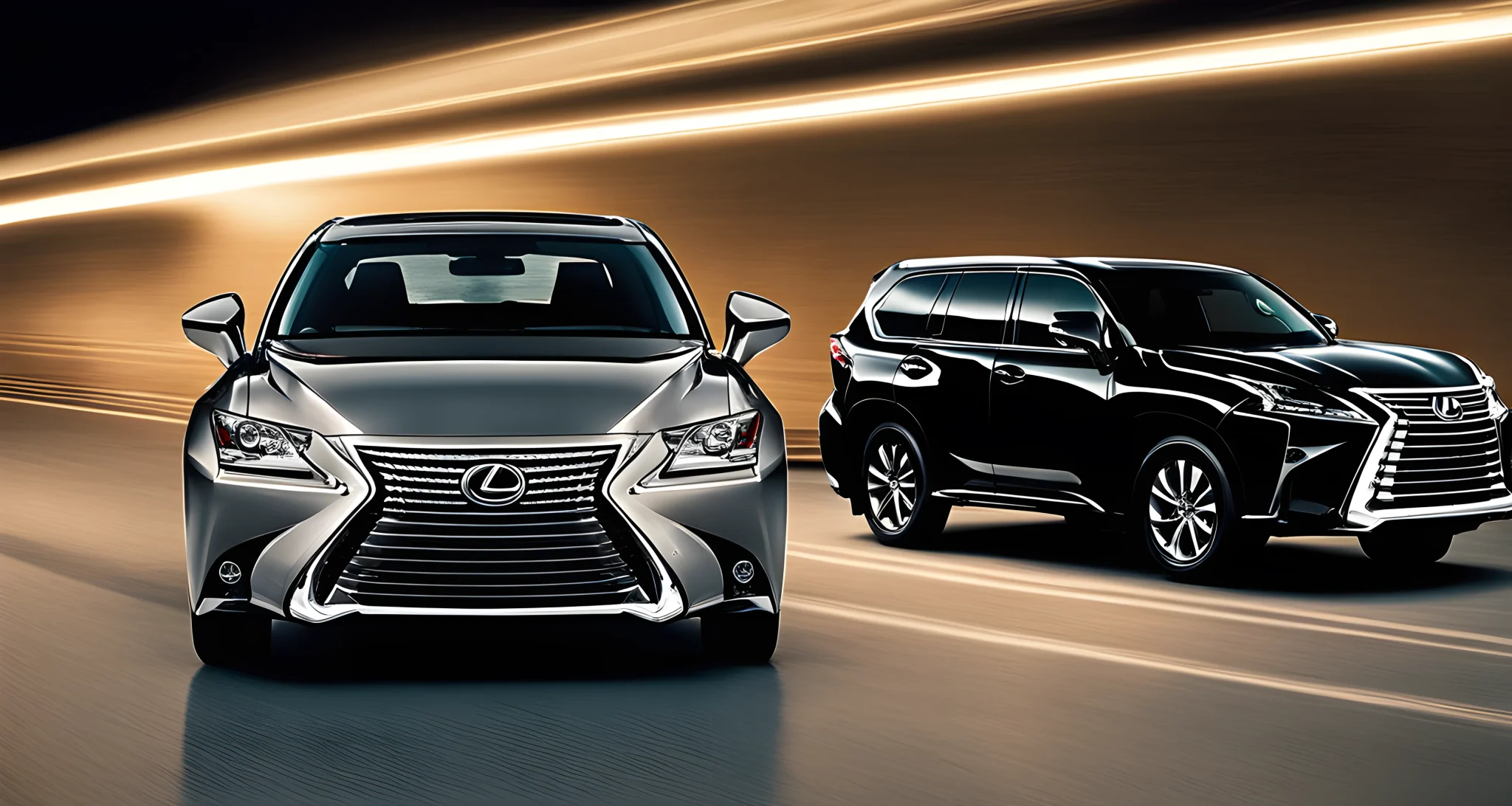 The image shows a side-by-side comparison of a Lexus car and other popular car brands, highlighting its reliability and value.