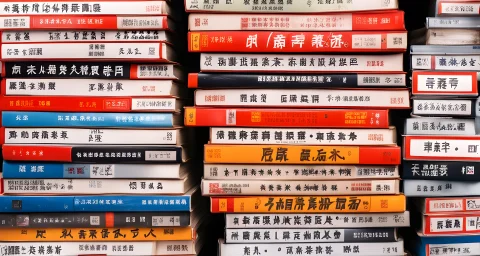 The image shows a stack of car maintenance guides in Chinese language.
