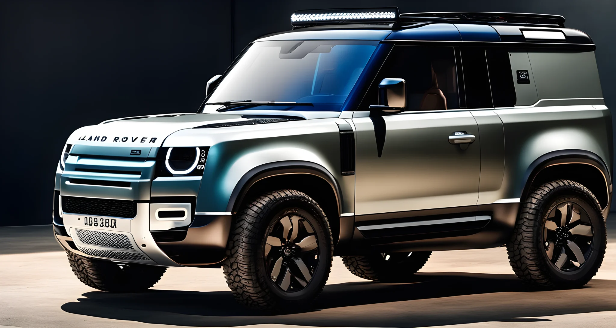 The image shows the 2023 Land Rover Defender 90 X.